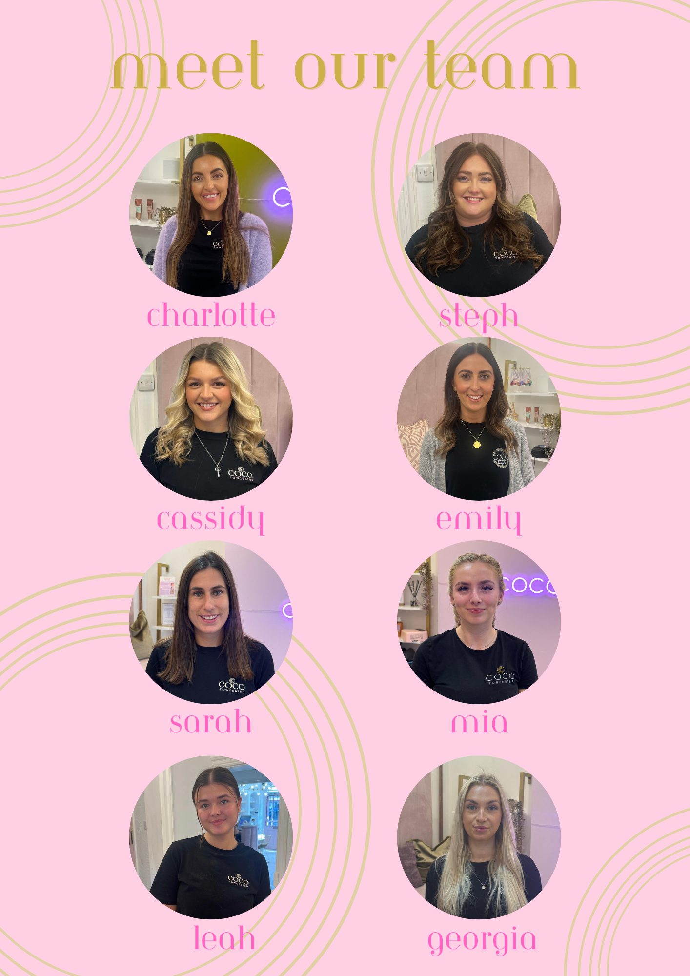 COCO Towcester team